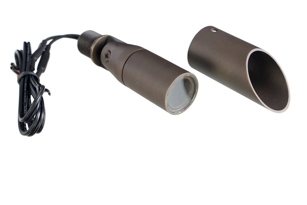 Outdoor LED Rocket Spotlight Garden Landscape Light Fixture Hardwire